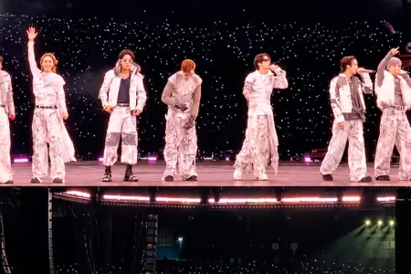 La banda surcoreana hizo vibrar el Estadio San Marcos