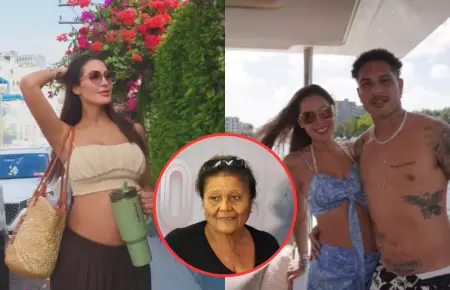Ana Paula revela c�mo se lleva con do�a Peta y como se embaraz� de Paolo Guerrer