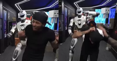 Robot golpea a streamer en plena transmisi�n en vivo