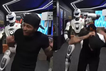 Robot golpea a streamer en plena transmisi�n en vivo