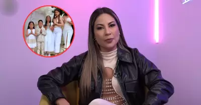 Pamela L�pez revela que sus hijos no tienen casa propia