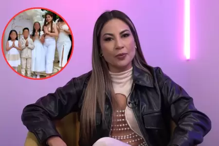 Pamela L�pez revela que sus hijos no tienen casa propia