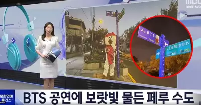 Prensa coreana destaca c�mo la capital recibe a BTS