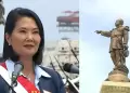 Keiko Fujimori: "Conf�o en que en el Congreso prevalezca el ejemplo de Grau sobre la confrontaci�n"