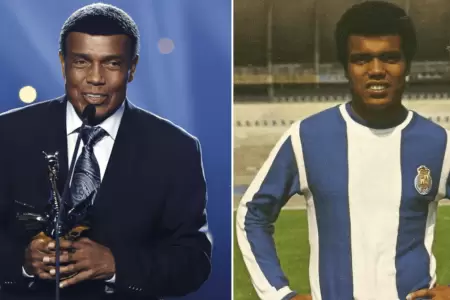 Te�filo Cubillas es galardonado con el Drag�n de Oro del FC Porto