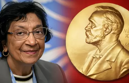 La jurista sudafricana 'Navi' Pillay gan� el Premio Nobel de la Paz 2026
