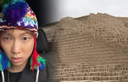 RM de BTS visita la Huaca Pucllana