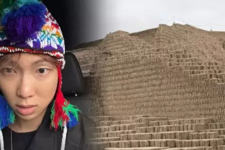 RM de BTS visita la Huaca Pucllana