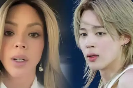 Sheyla Rojas es comparada con Jimin de BTS