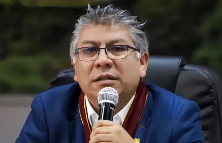 El gobernador regional del Cusco, Werner Salcedo