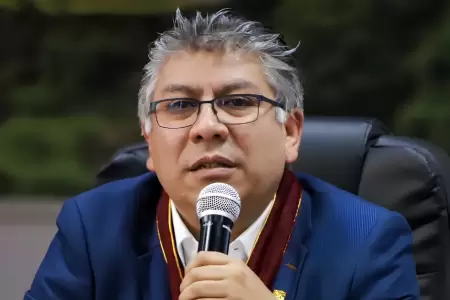 El gobernador regional del Cusco, Werner Salcedo
