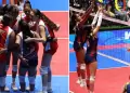 Per� derrot� 3-1 a Venezuela y sell� su clasificaci�n a las semifinales del Sudamericano Sub-19 de V�ley