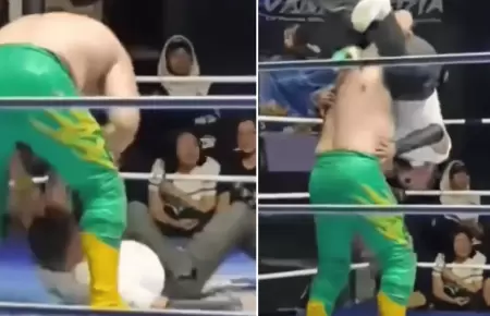 �rbitro fallece tras recibir peligrosa maniobra en lucha libre mexicana