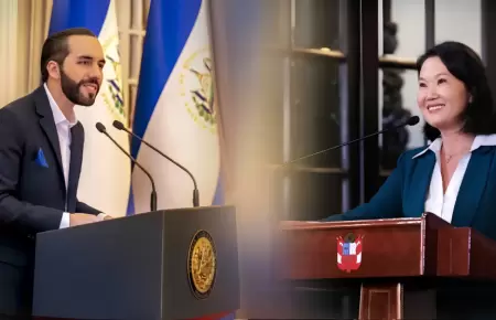 Keiko Fujimori: "Cuando me encuentre en El Salvador"