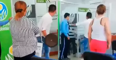 Encar� al amante de su esposa.