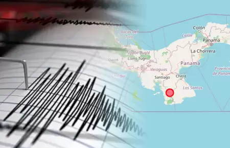 Sismo en Panam�.