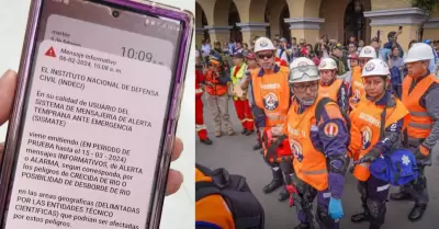 Simulacro Nacional Multipeligro este 13 de octubre