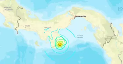 Nueva r�plica se registra en Panam�, hoy 9 de octubre.