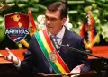 Rodrigo Paz defiende adhesi�n de Bolivia al Escudo de las Am�ricas y tilda de "mediocres" a quienes la cuestionan