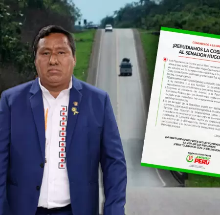 Senador denunci� ataque durante recorrido de fiscalizaci�n.