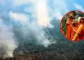 Incendio forestal arrasa 250 hect�reas en Jun�n y amenaza las viviendas de la comunidad ash�ninka de Cutivireni