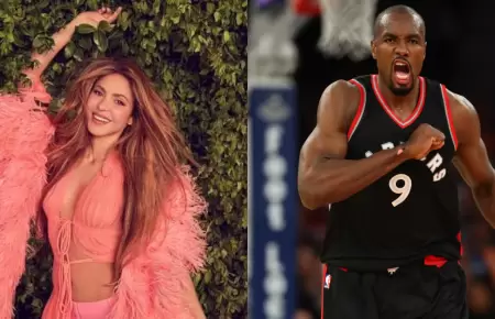 Shakira desata rumores de romance con Serge Ibaka