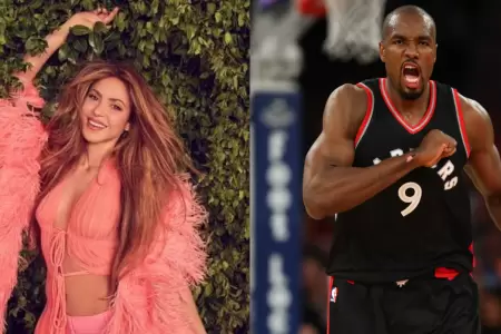 Shakira desata rumores de romance con Serge Ibaka