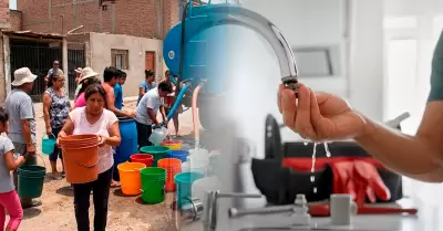 Corte de agua en Lima, seg�n Sedapal.