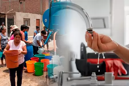 Corte de agua en Lima, seg�n Sedapal.