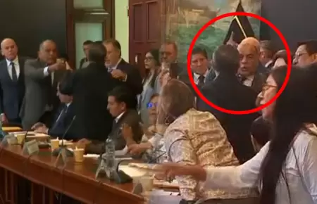 Altercado entre ministro Astudillo y el senador Iber Marav� en pedido de faculta