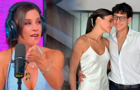 Mar�a P�a y su pedido a fans de su hijo Samuel.