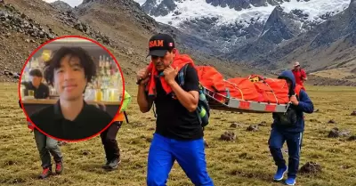 Turista australiano es hallado muerto en la cordillera Huayhuash