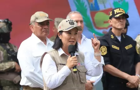 Keiko Fujimori respalda a C�sar Astudillo