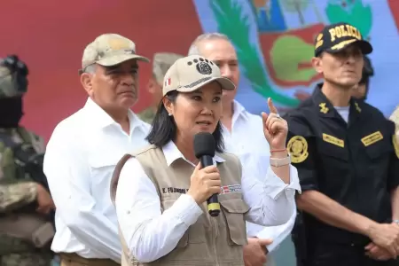 Keiko Fujimori respalda a C�sar Astudillo
