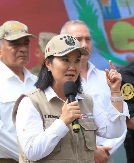 Keiko Fujimori respalda a C�sar Astudillo