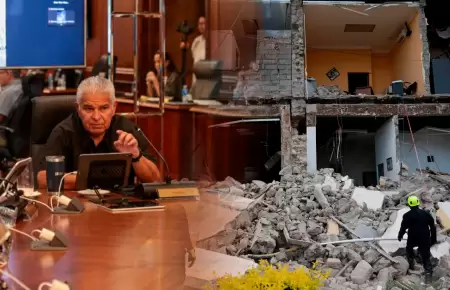 Presidente y ministros sostuvieron sesi�n de emergencia.