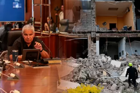 Presidente y ministros sostuvieron sesi�n de emergencia.