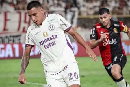 �lex Valera anota doblete y la 'U' rescata un 2-2 ante Melgar
