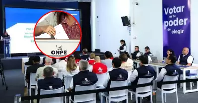 Actas terminaron de entrar al c�mputo general.