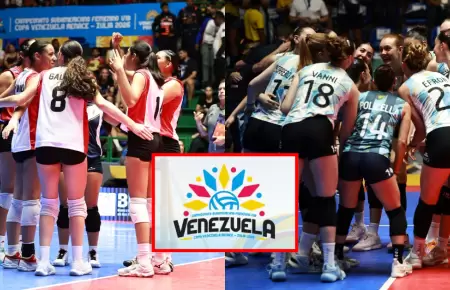 Per� y Argentina se enfrentaron por la final del Sudamericano de V�ley sub-19