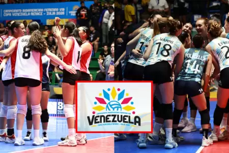 Per� y Argentina se enfrentaron por la final del Sudamericano de V�ley sub-19