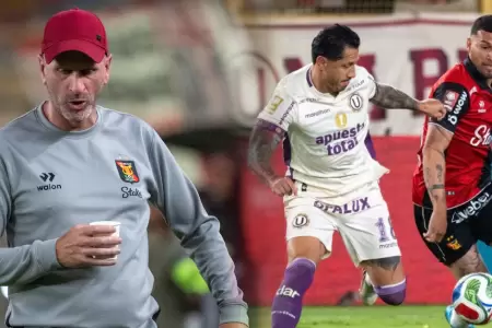 El director t�cnico expres� su molestia tras el empate.