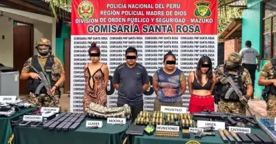 Polic�a Nacional captura a presunto cabecilla de 'Los Sanguinarios de la Pampa'