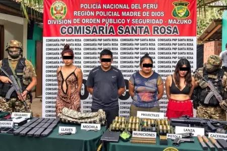 Polic�a Nacional captura a presunto cabecilla de 'Los Sanguinarios de la Pampa'