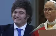 Milei le desea pronta recuperación al papa León XIV tras anuncio de cirugía al pulmón: "Mis mejores deseos"