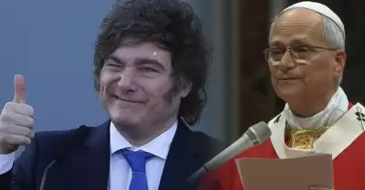 El mandatario argentino envi� sus mejores deseos.