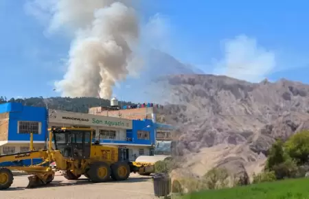 Incendios forestales se mantienen activos.