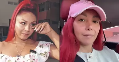 Deysi Araujo llora al saber que su investigaci�n por lavado de activos fue archi