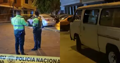 Conductor y su hijo resultan herido tras ataque armado