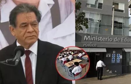Minedu plantea nuevas reglas de disciplina escolar